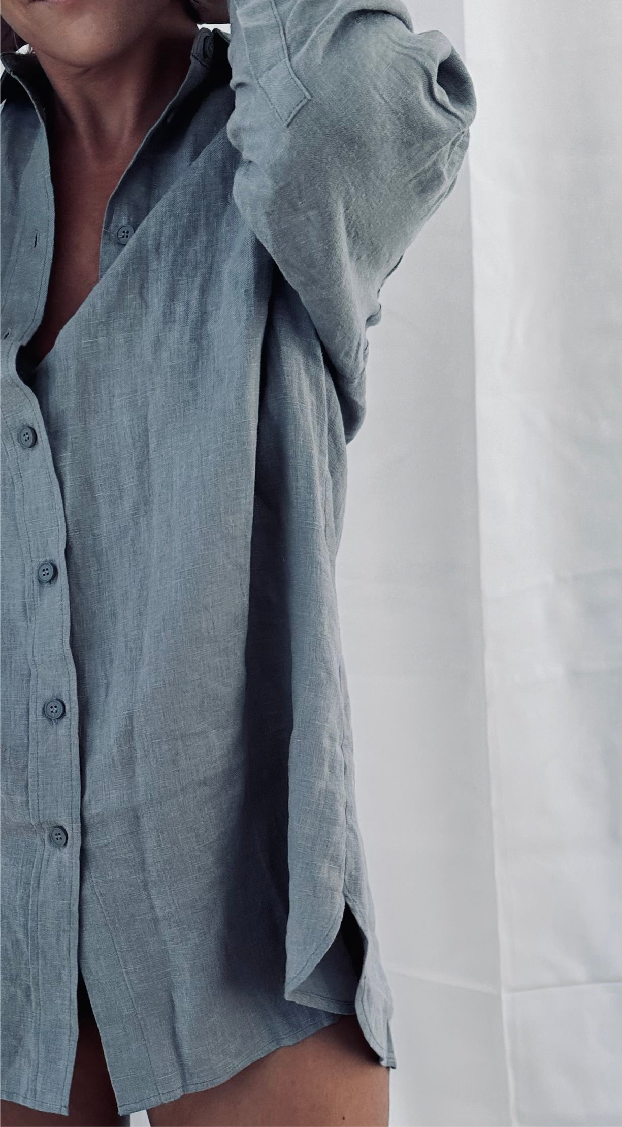 A LONG SHIRT “SILENCE” Coming soon! Next in store!