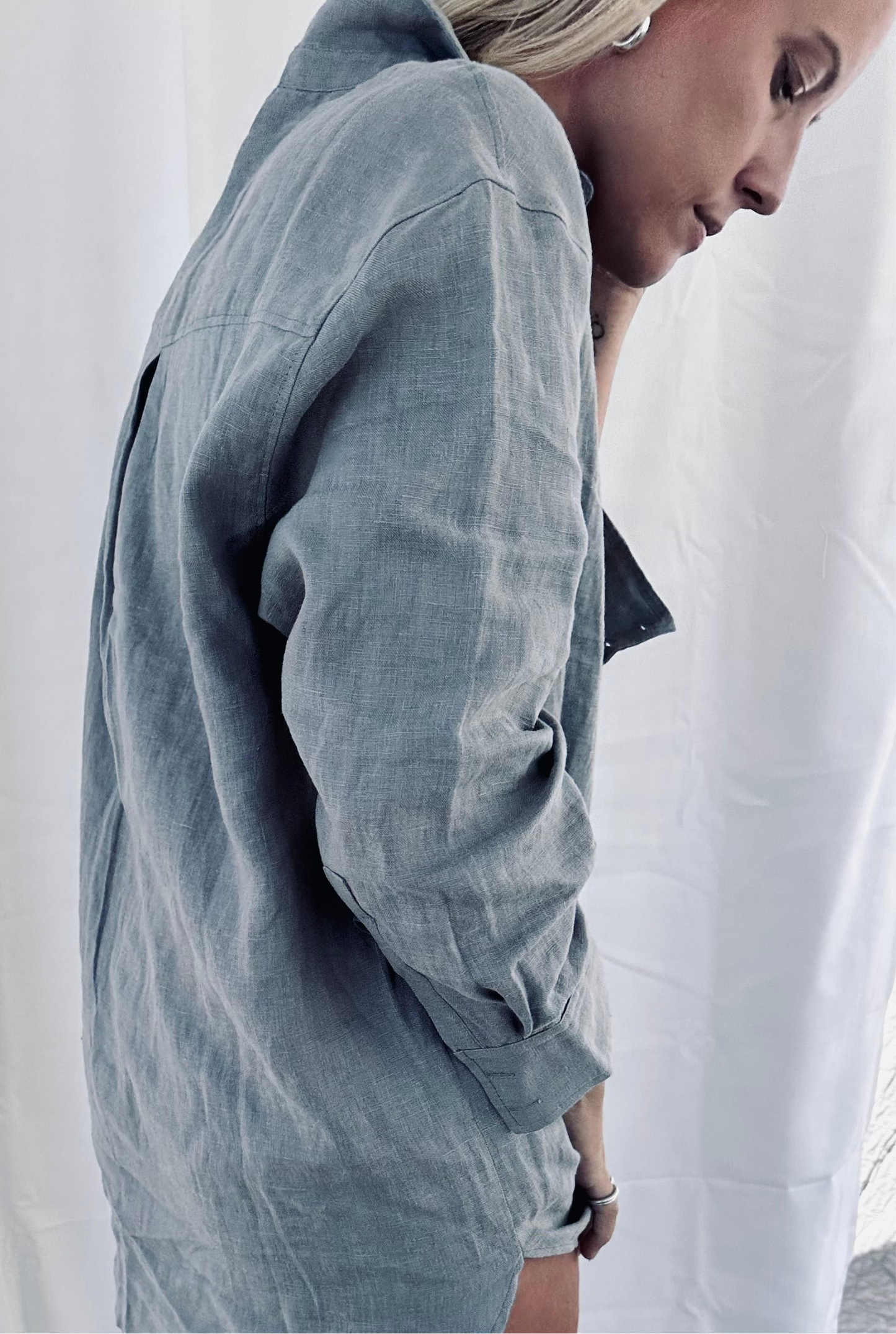 A LONG SHIRT “SILENCE” Coming soon! Next in store!