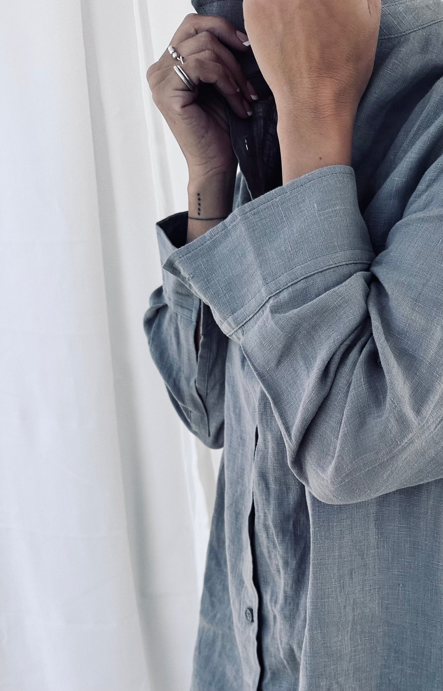 A LONG SHIRT “SILENCE” Coming soon! Next in store!