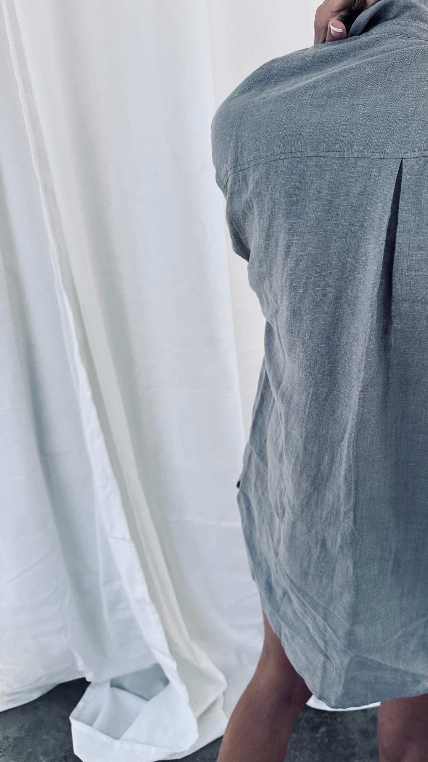A LONG SHIRT “SILENCE” Coming soon! Next in store!