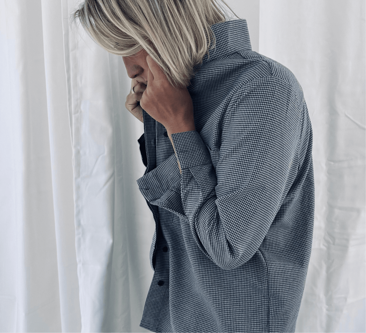 LINEN BLEND SHIRT “IDILI”