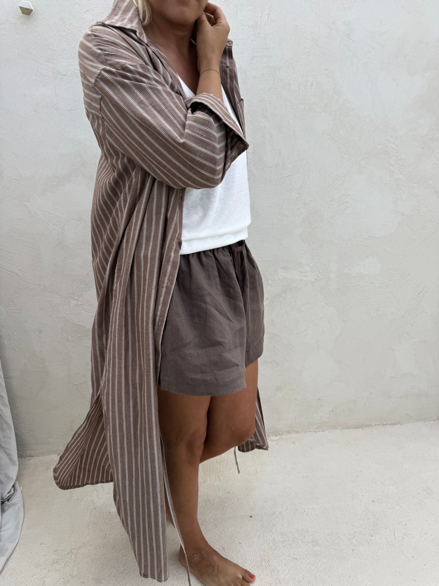BALANCE SHIRT DRESS