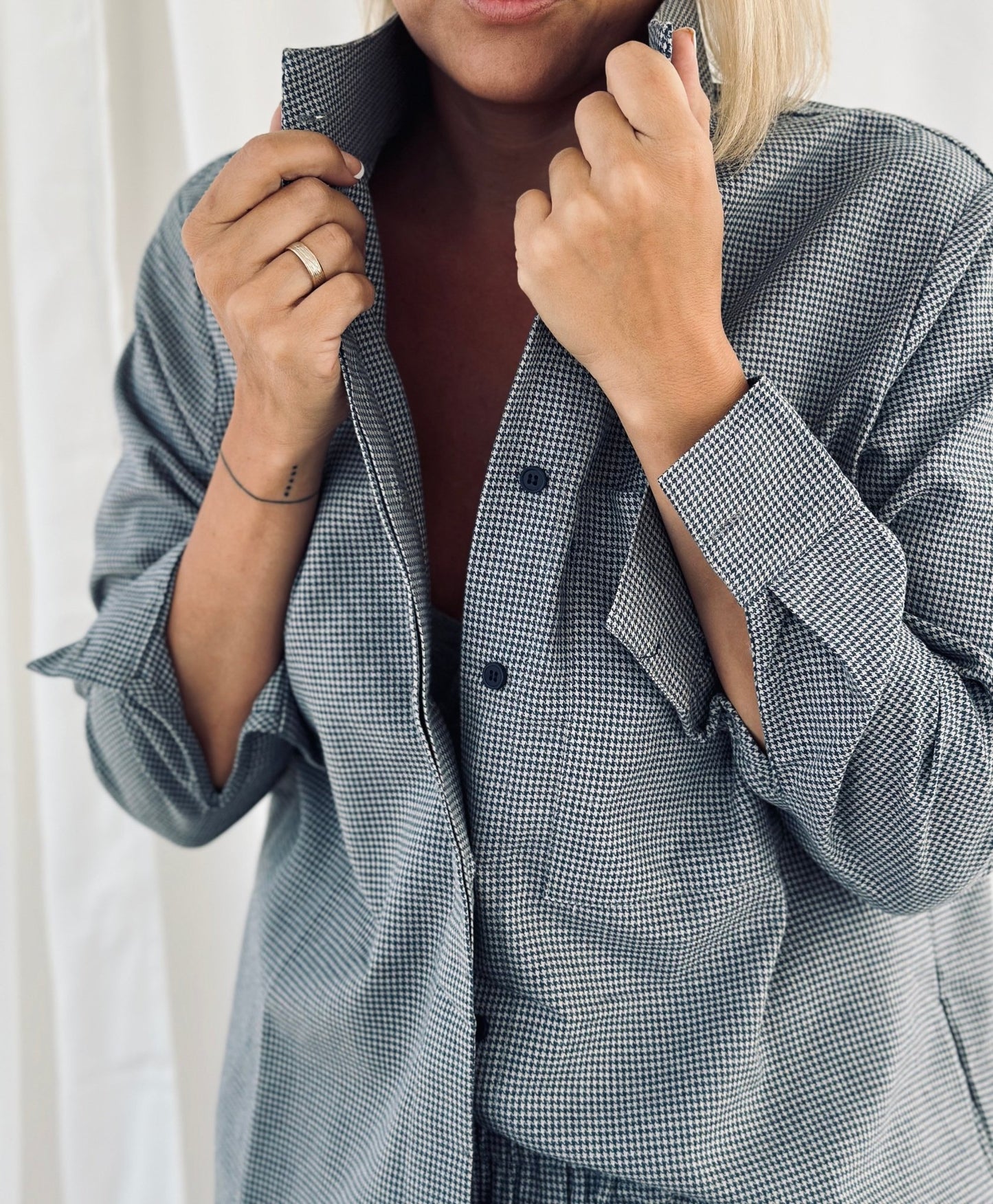 LINEN BLEND SHIRT “IDILI”