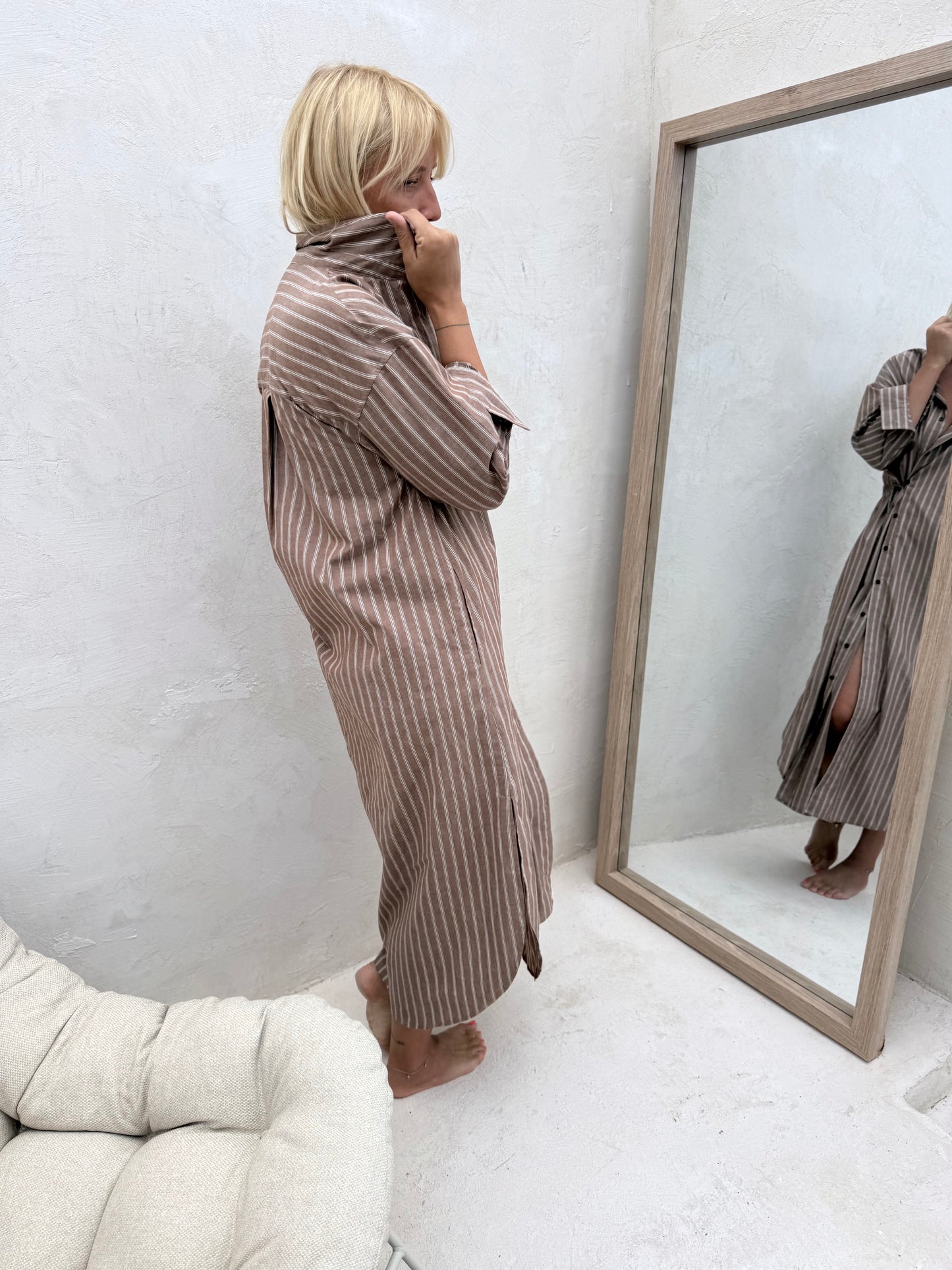 BALANCE SHIRT DRESS