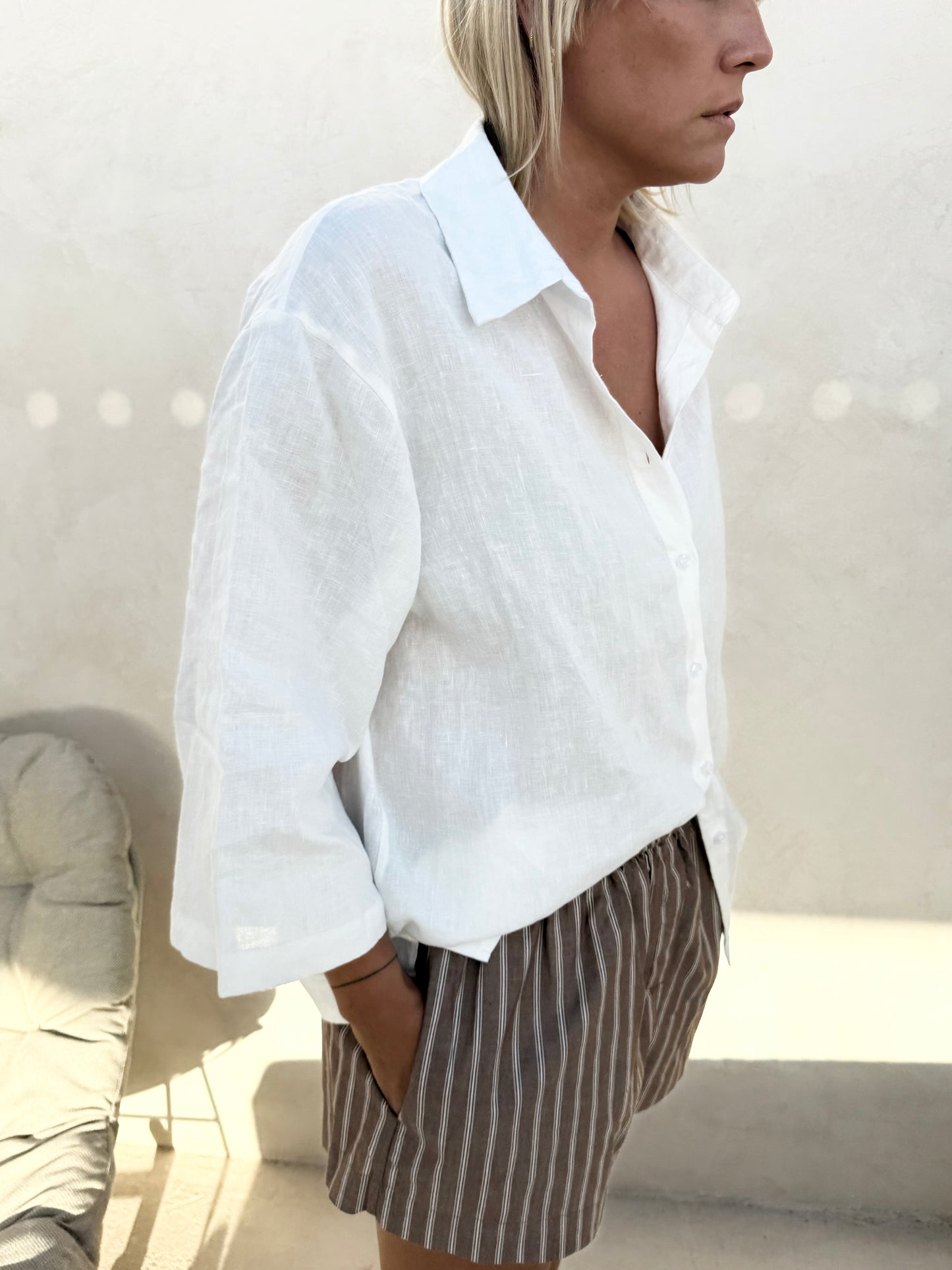 COCONUT LINEN SHIRT