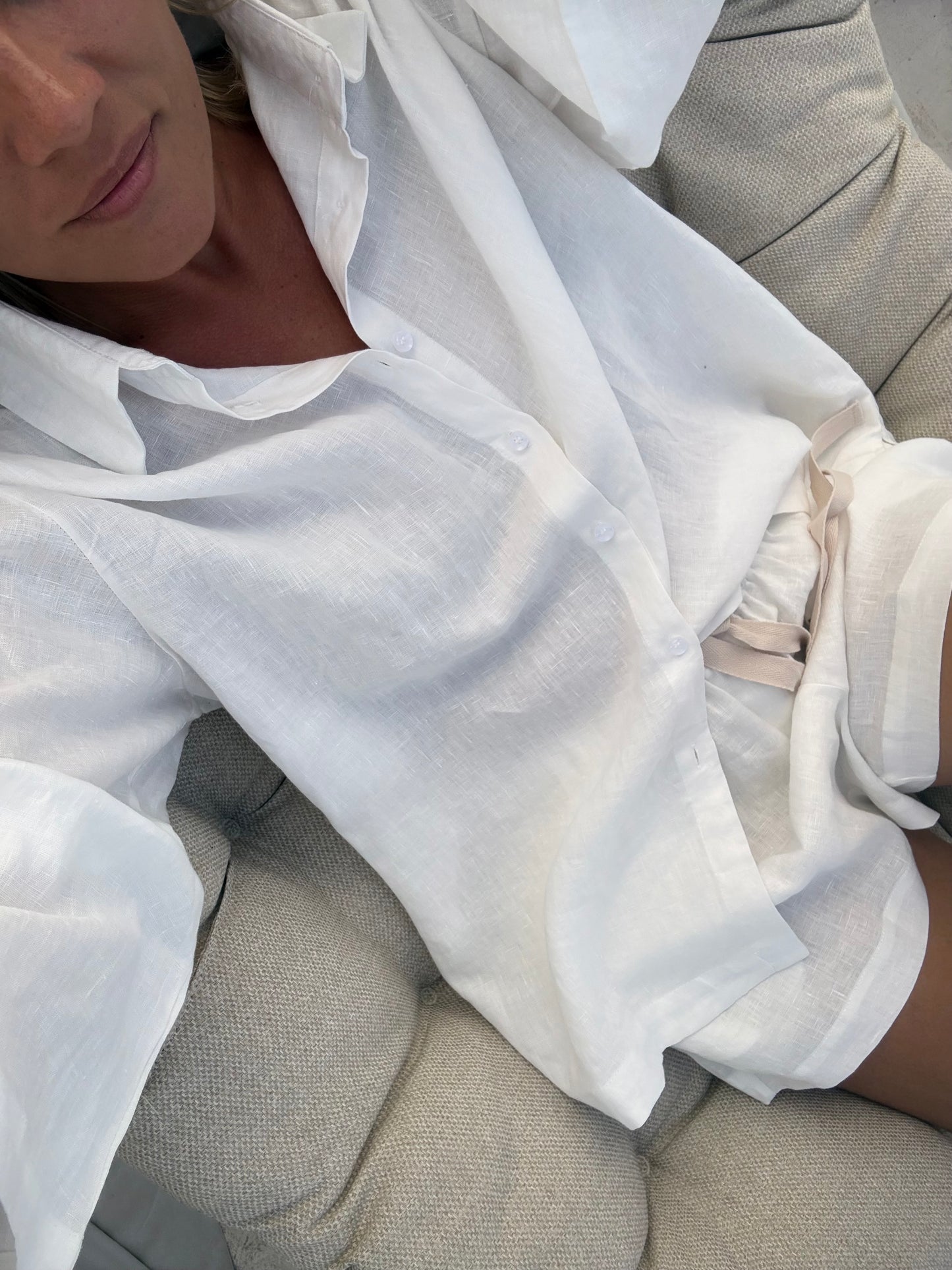 COCONUT LINEN SHIRT
