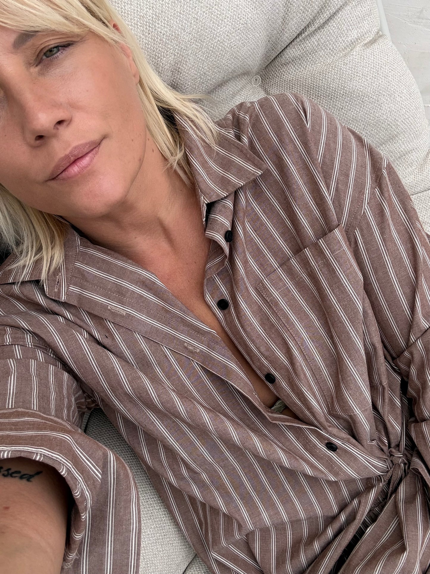 BALANCE SHIRT DRESS