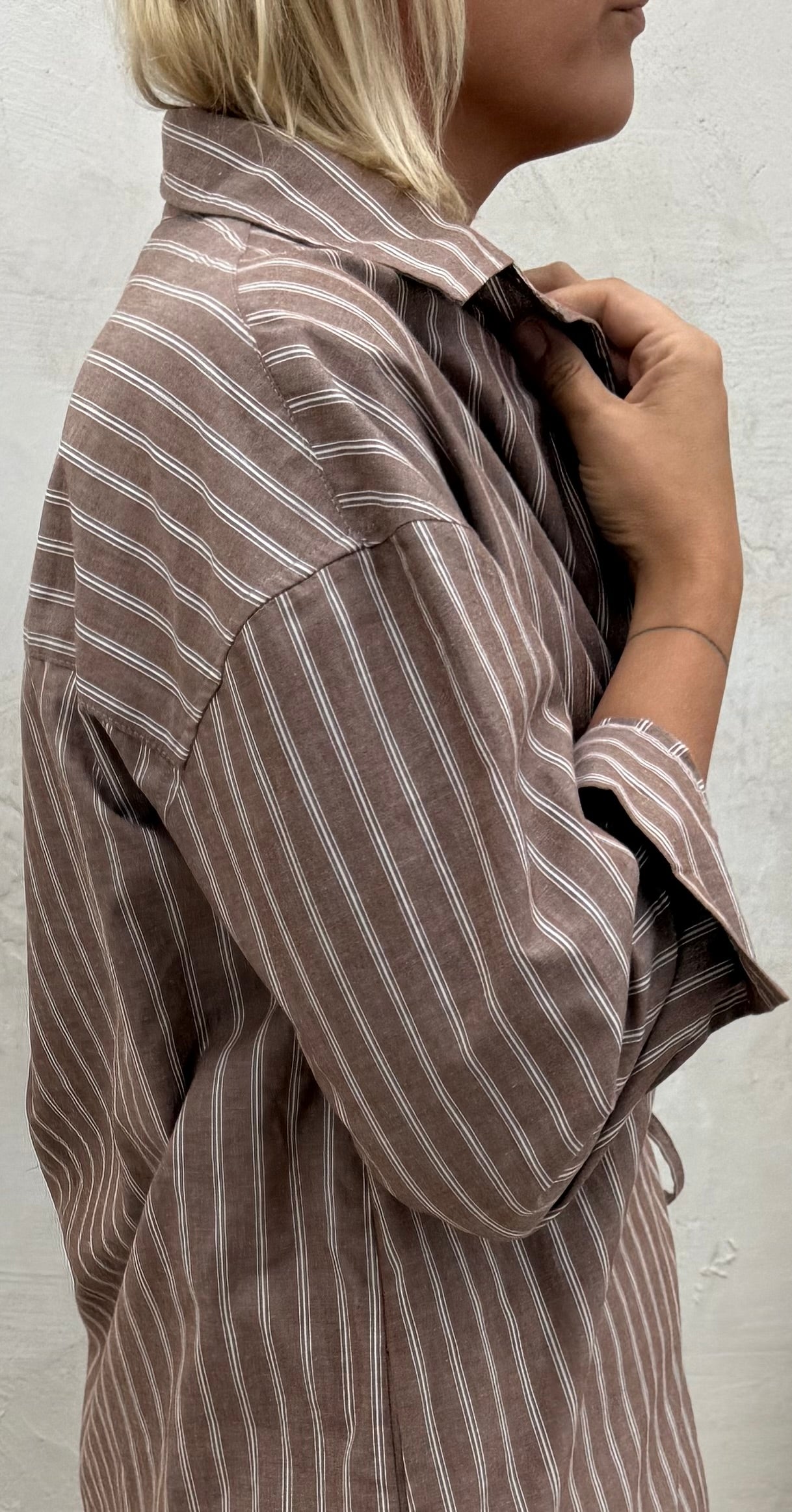 BALANCE SHIRT DRESS