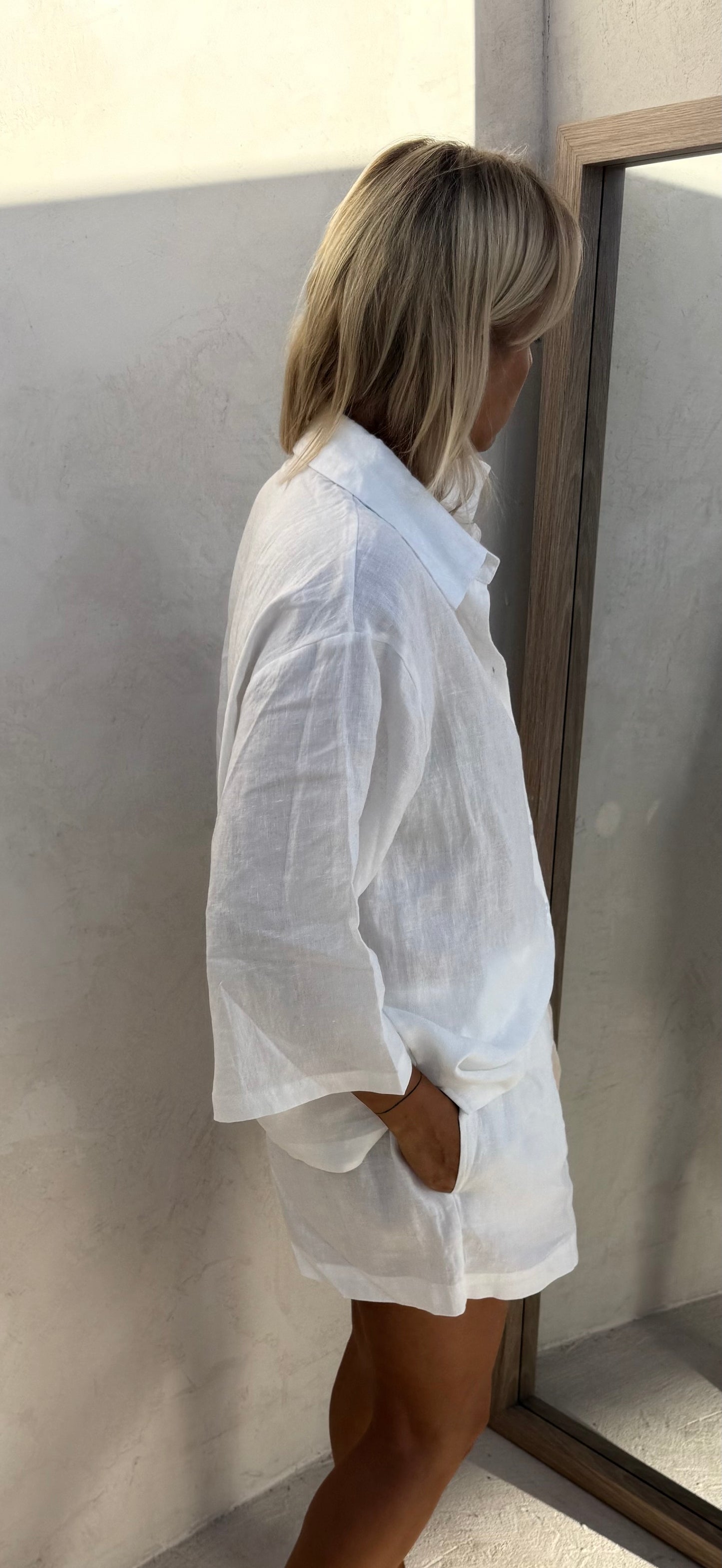 COCONUT LINEN SHIRT