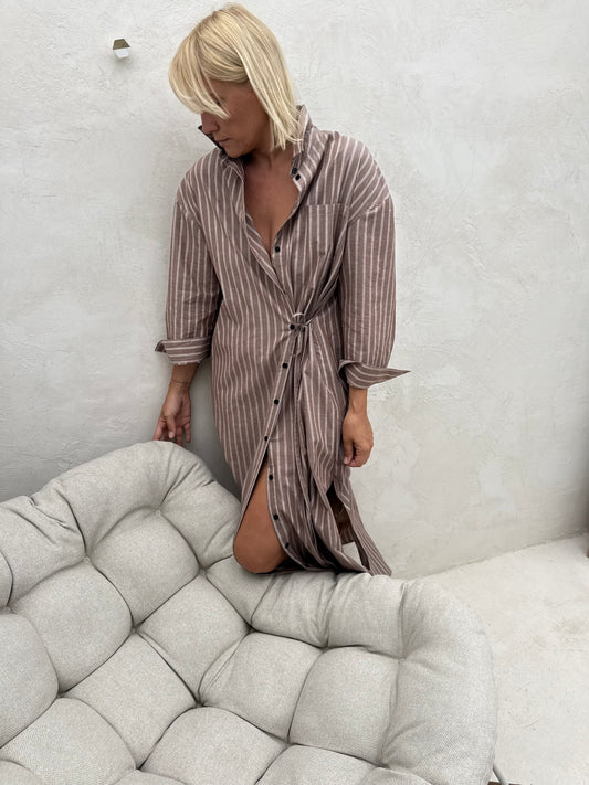 BALANCE SHIRT DRESS