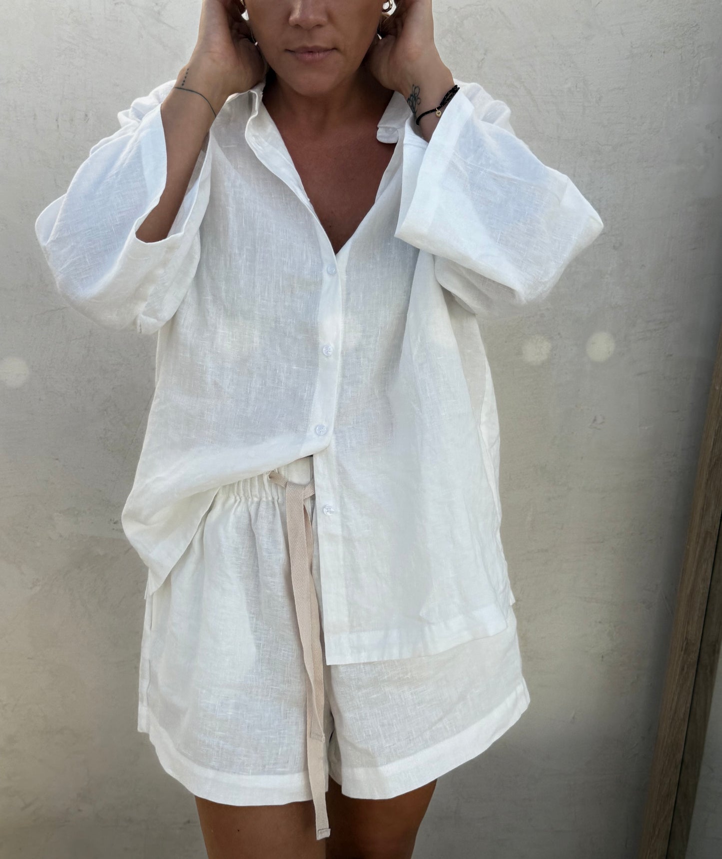 COCONUT LINEN SHIRT
